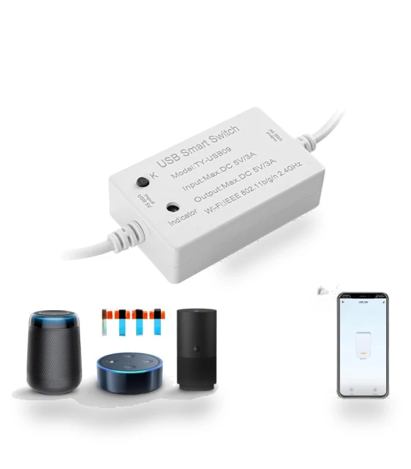 Smart WiFi USB Switch — Smart Home Modules, TrendVibeCN