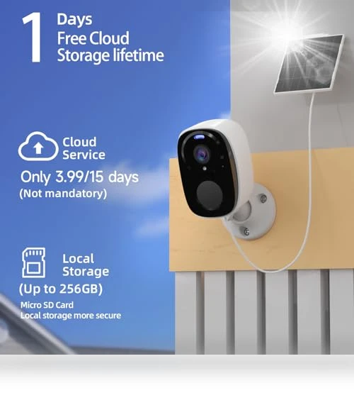 Solar Security Cameras Wireless Outdoor — Security Cameras, Rraycom