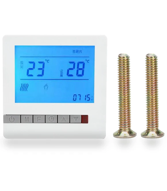 Thermostat Panel Controller for Water Underfloor Heating — Home Climate Control, OutsideWorld
