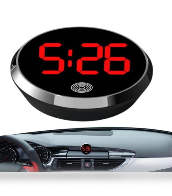 Touch Digital LED Display Clock — Clock, okdealsne32
