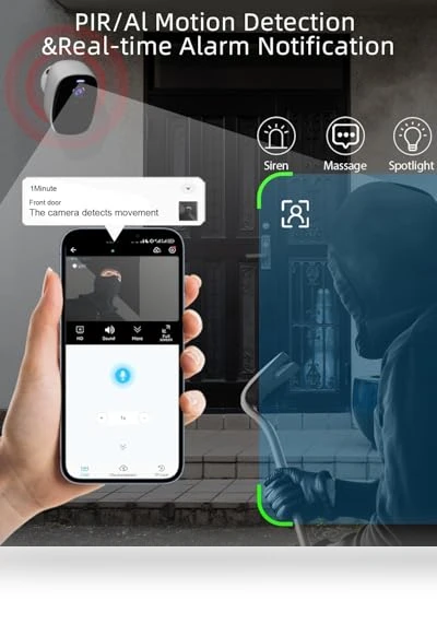 Wireless Outdoor Security Camera — Security Cameras, ELECCTV