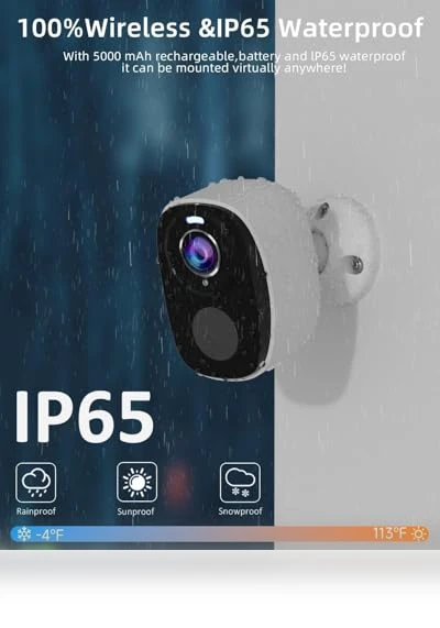 Wireless Outdoor Security Camera — Security Cameras, ELECCTV