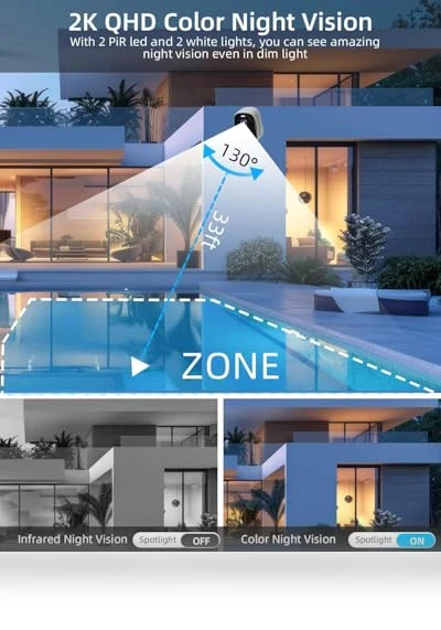 Wireless Outdoor Security Camera — Security Cameras, ELECCTV
