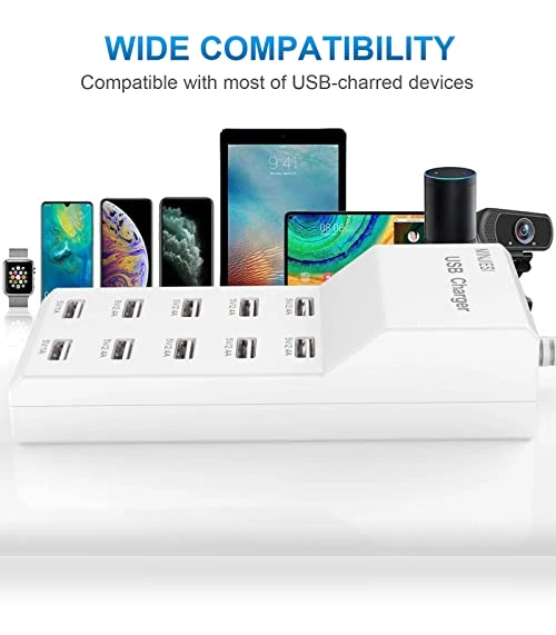 10 Port USB Charging Station — Power Solutions & Surge Protection, Shenzhenshi MinJieSi DianZi Youxiangongsi