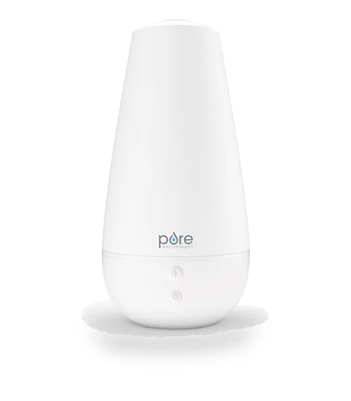 3-in-1 Cool Mist Humidifier, Essential Oil Diffuser & Mood Light — Air Moisturizers, Pure Enrichment