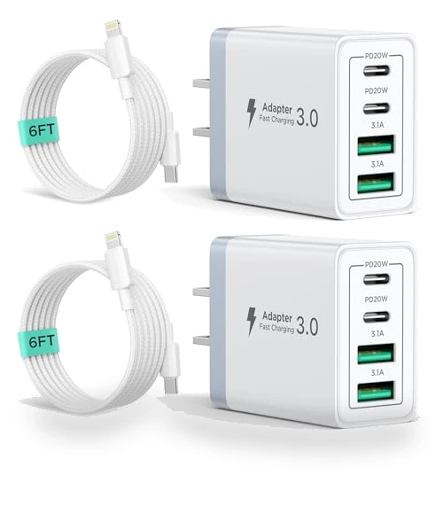 40W 4-Port USB C Fast Charger Block — Chargers, CHONGZHENG (HK)CO. ,LIMITED