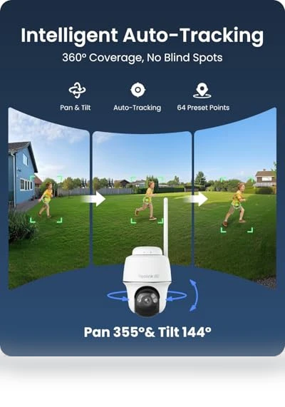 4K Solar Security Camera — Security Cameras, Reolink Digital