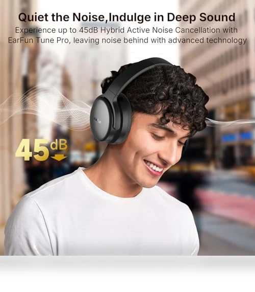 Active Noise Canceling Headphones — In-Ear Headphones, EarFun