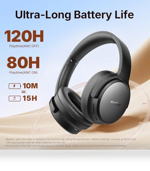 Active Noise Canceling Headphones — In-Ear Headphones, EarFun