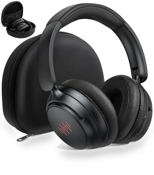 Active Noise Cancelling Wireless Headphones — Over-Ear Headphones, ACANDYA