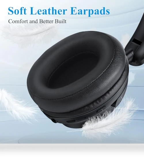 Active Noise Cancelling Wireless Headphones — Over-Ear Headphones, ACANDYA