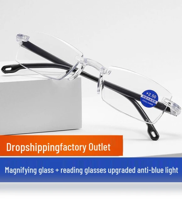 Anti-Blue Light Zoom Reading Glasses — Reading Glasses, Millioner