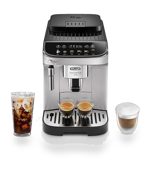 Automatic Espresso & Coffee Machine with Manual Milk Frother — Coffee & Espresso Combos, De'Longhi