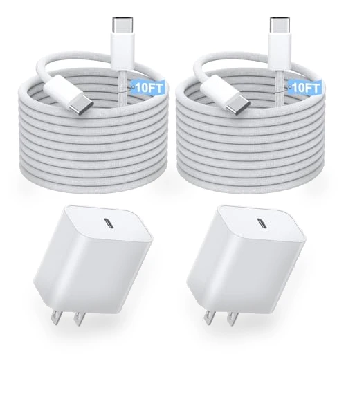 Fast Charging USB C Cable and Wall Charger Combo — Chargers, SpeedScope