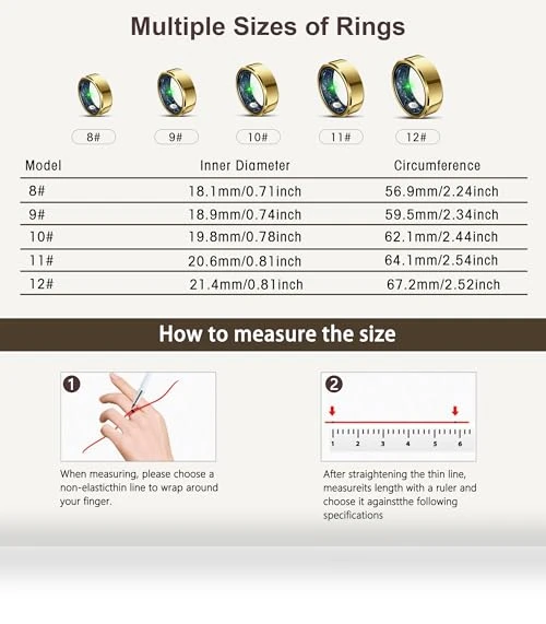 Fitness & Sleep Tracker Smart Ring — Smart Rings, Hunan Constant Li Electronic Technology Co., Ltd.