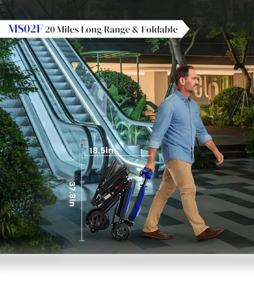 Foldable Mobility Scooter — Push Scooters, Ecomobi