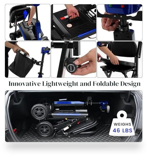 Foldable Mobility Scooter — Push Scooters, Ecomobi