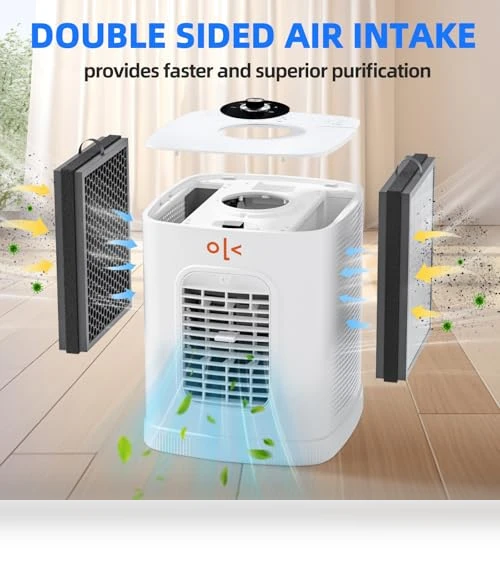 Large Room Air Purifier with Cooling and Humidifying — Activated Carbon Air Purifiers