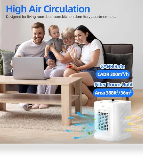 Large Room Air Purifier with Cooling and Humidifying — Activated Carbon Air Purifiers