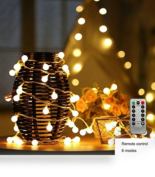 LED Ball String Lights — String Lights, ZIMINGU