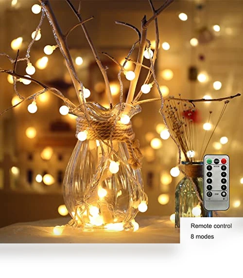 LED Ball String Lights — String Lights, ZIMINGU