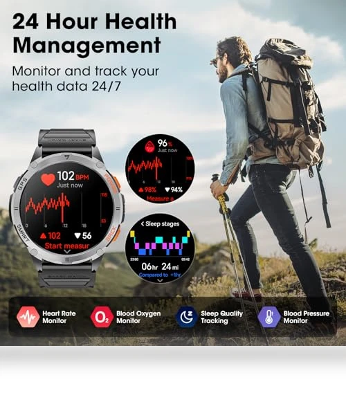 Military Smart Watch with GPS — Smartwatches, Joautrial