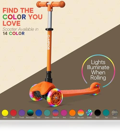 Mini 3 Wheel Scooter for Kids — Electric Vehicles, Campior