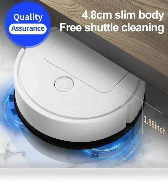 Mini Intelligent Sweeping Robot Vacuum — Smart Cleaning Robots, Darling Home
