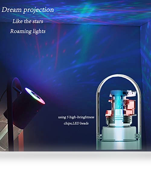 Portable Mini Humidifier with LED Lights — Air Moisturizers, fuliying