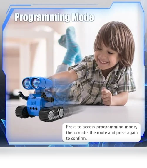 Rechargeable RC Robot with Gesture Sensing — Interactive Figures & Robots, SEFCVTC