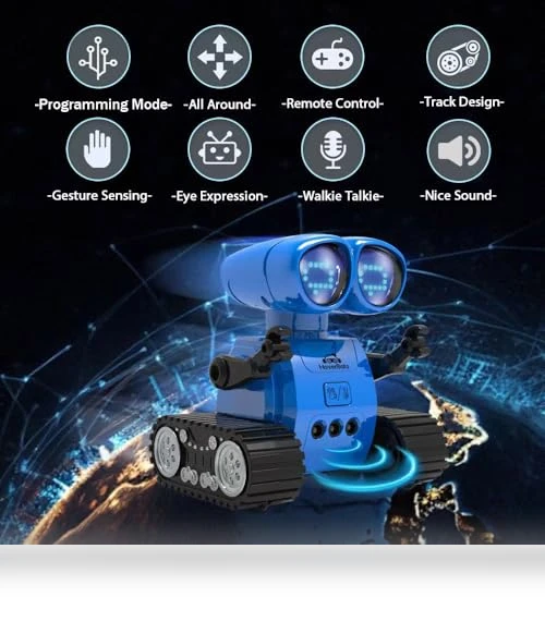 Rechargeable RC Robot with Gesture Sensing — Interactive Figures & Robots, SEFCVTC