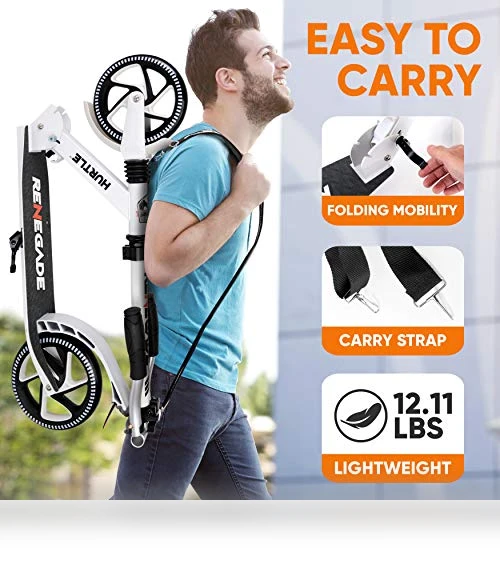 Renegade Kick Scooter — Push Scooters, Hurtle