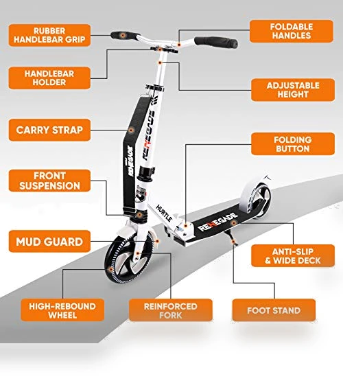 Renegade Kick Scooter — Push Scooters, Hurtle