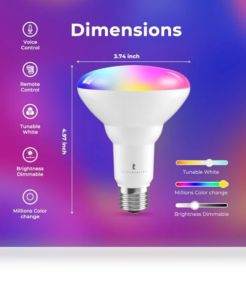 Smart Color Bulb — LED, THIRDREALITY