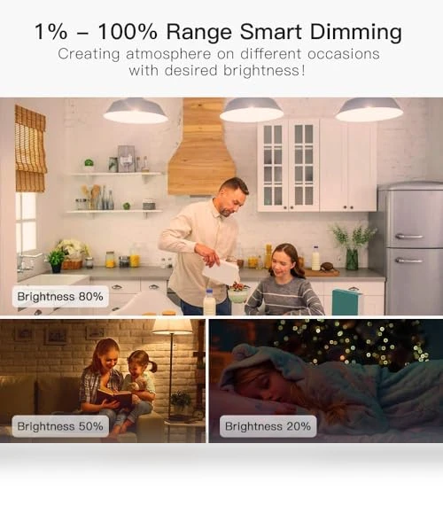 Smart Light Bulbs — LED, TREATLIFE