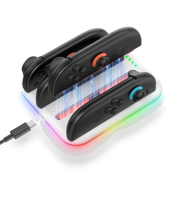 Switch 2 Controller Charging Dock Station — Power Solutions, SAMURAI STYLE
