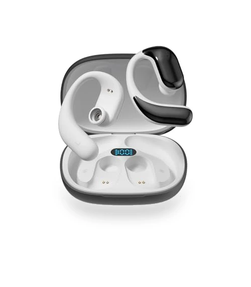 Wireless Headset with LED Display — Over-Ear Headphones, OOYY