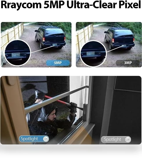 Wireless Outdoor Security Camera with Solar Panel — Security Cameras, Rraycom