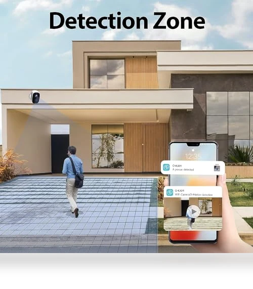 Wireless Outdoor Security Camera with Solar Panel — Security Cameras, Rraycom