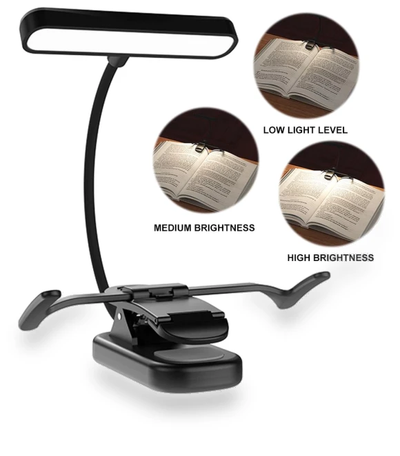Adjustable Music Stand Light — Reading Lights, Chic Home