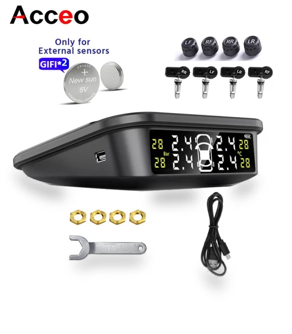 Electronic Tire Pressure Monitor — TPMS Sensor Replacements, E-ACE