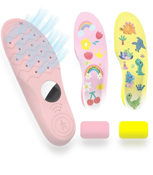 Hidden Holder Insoles for AirTag — Location Tracking Devices, Zoisite 013