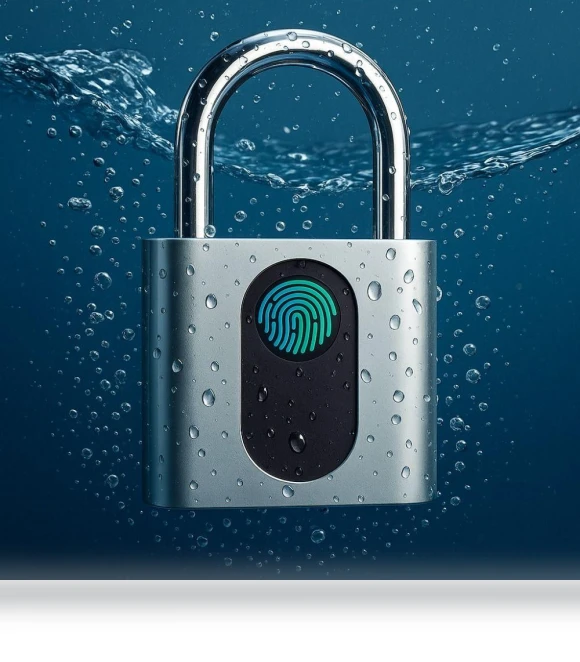 Keyless Smart Padlock — Padlocks & Hasps, hongruid