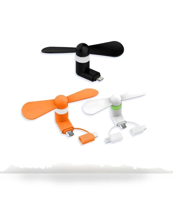 Portable Rechargeable Mini Fan 3-in-1 — Stroller Fans, AI Market