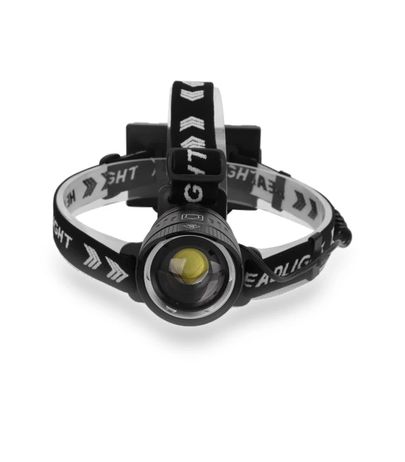 Powerful Rechargeable Waterproof LED Sensor Headlight — Flashlights, ZY-Sport-N