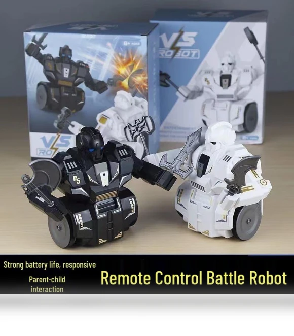 Remote Control Boxing Robots — Interactive Figures & Robots, Super Go