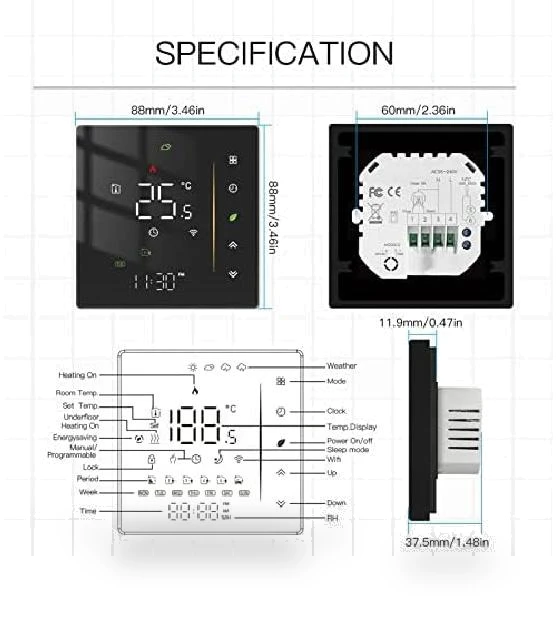 Wi-Fi Smart Thermostat — Smart Climate Control