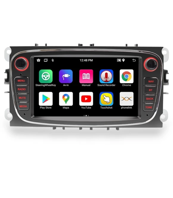 7 Inch HD Android Navigation Bluetooth RDS Radio — Stereo Receivers