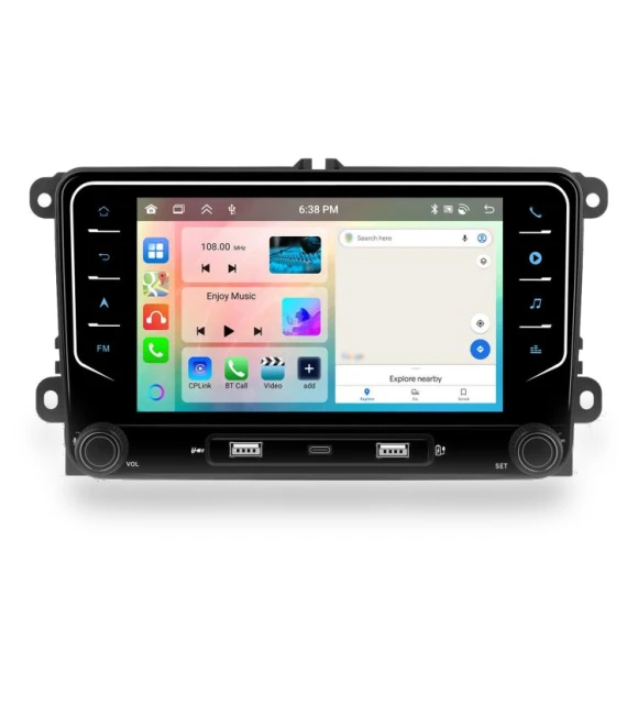 7-inch Wireless CarPlay Car Player — Stereo Receivers, Volkswagen