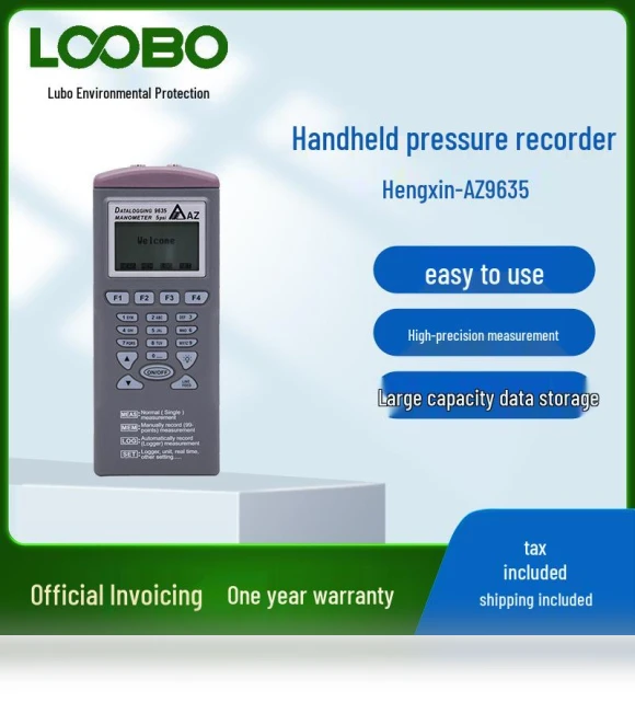 Handheld High-Precision Pressure Data Logger — Pressure & Vacuum Testers, Discount Domain